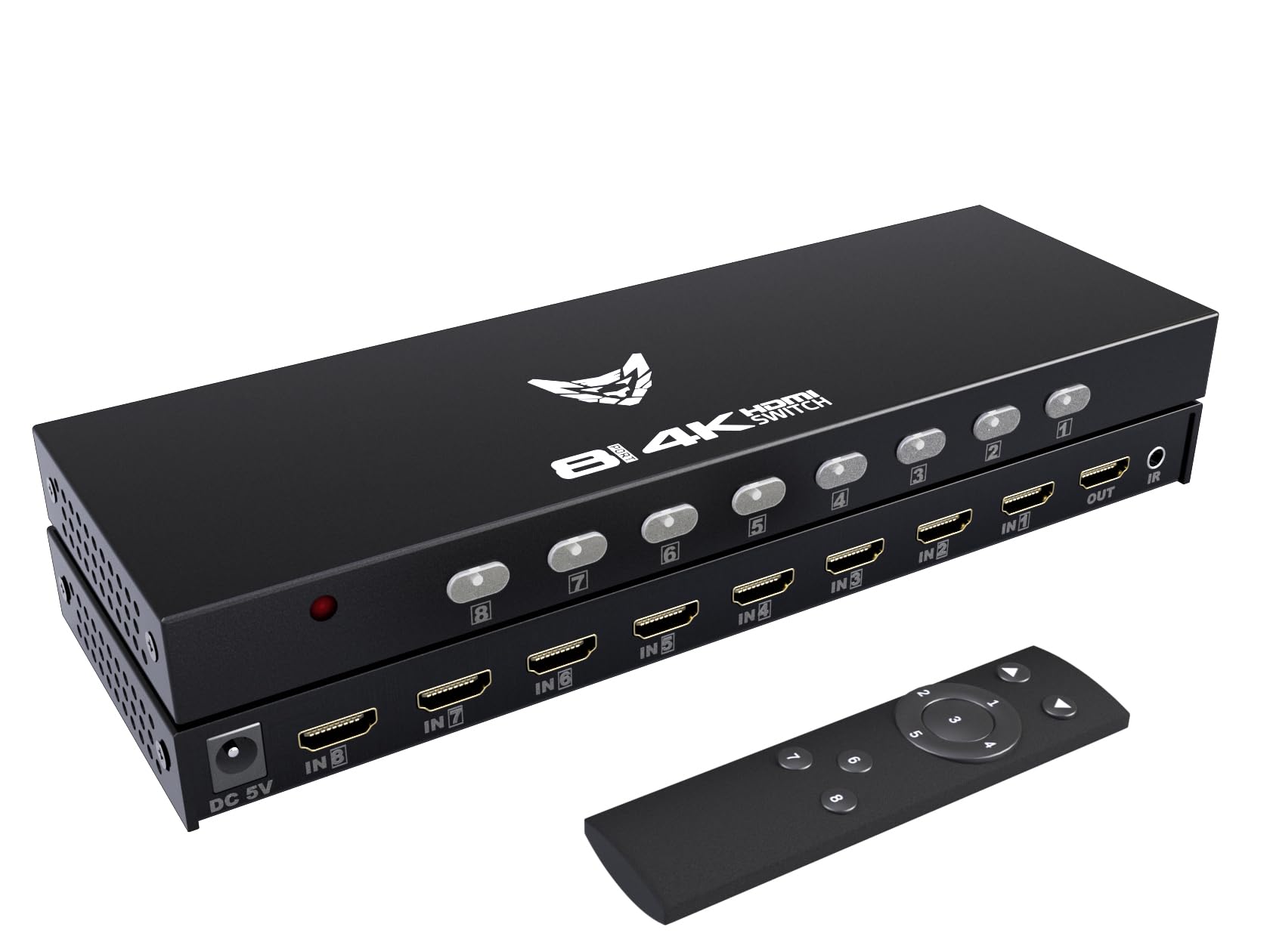 Amazon.com: DiamondTiger HDMI Switch Box - 8 in 1 Out HDMI