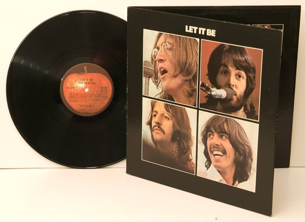 Amazon.com: THE BEATLES, let it be. MATT GATEFOLD SLEEVE. Top copy