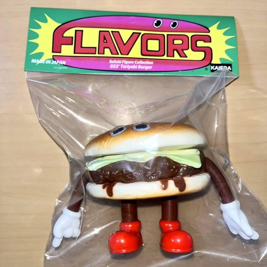 KAIEDA 鹿児島バーガー＆ポストカード フレーバーズ フィギュア ソフビ