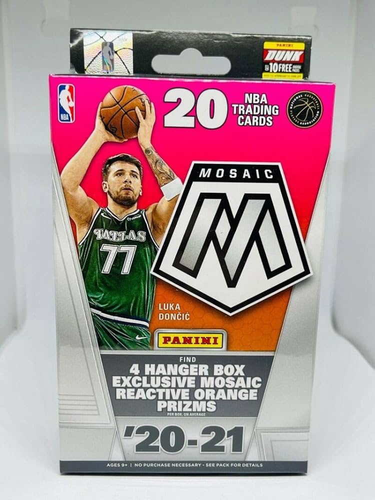 Amazon.com: 2020-21 Panini Mosaic NBA Basketball Factory Sealed