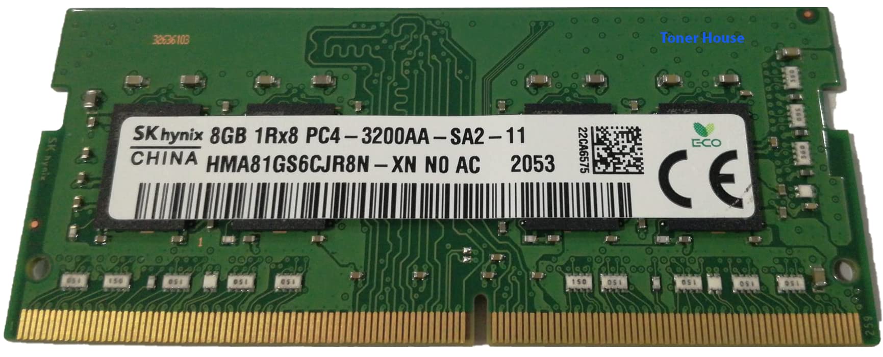 Hynix 8GB DDR4 PC4-25600 3200MHz 260-pin SODIMM ram memory at