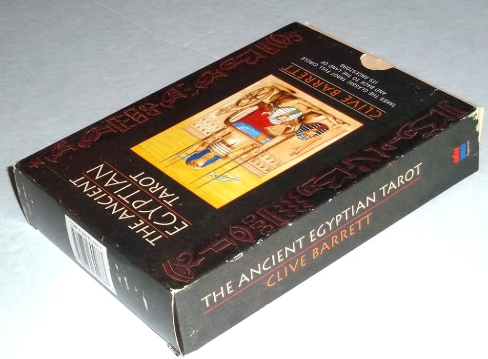 The Ancient Egyptian Tarot (An Aquarian Book): Barrett, Clive