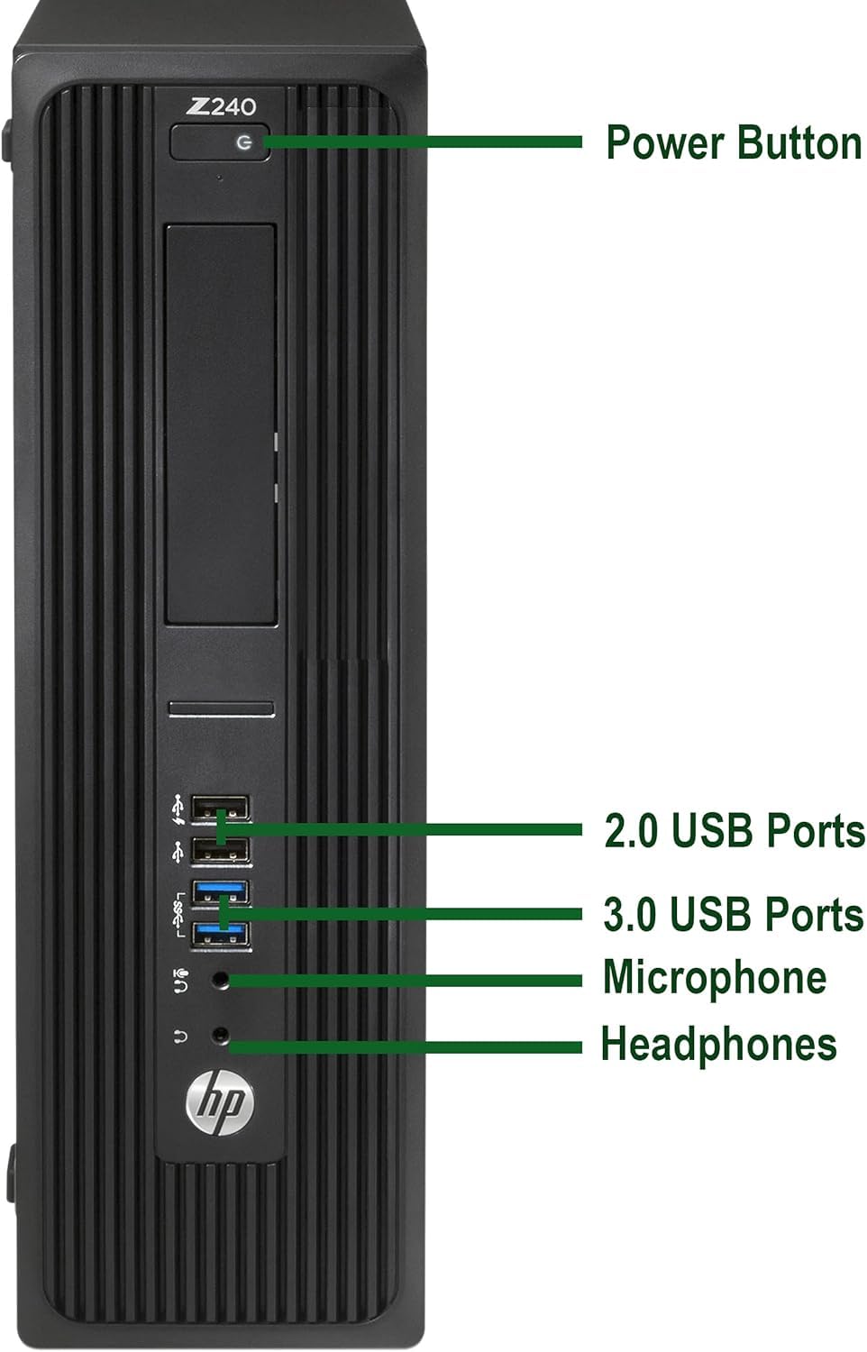HP Z240 SFF Computer Workstation Desktop PC, Intel Core i7-6700
