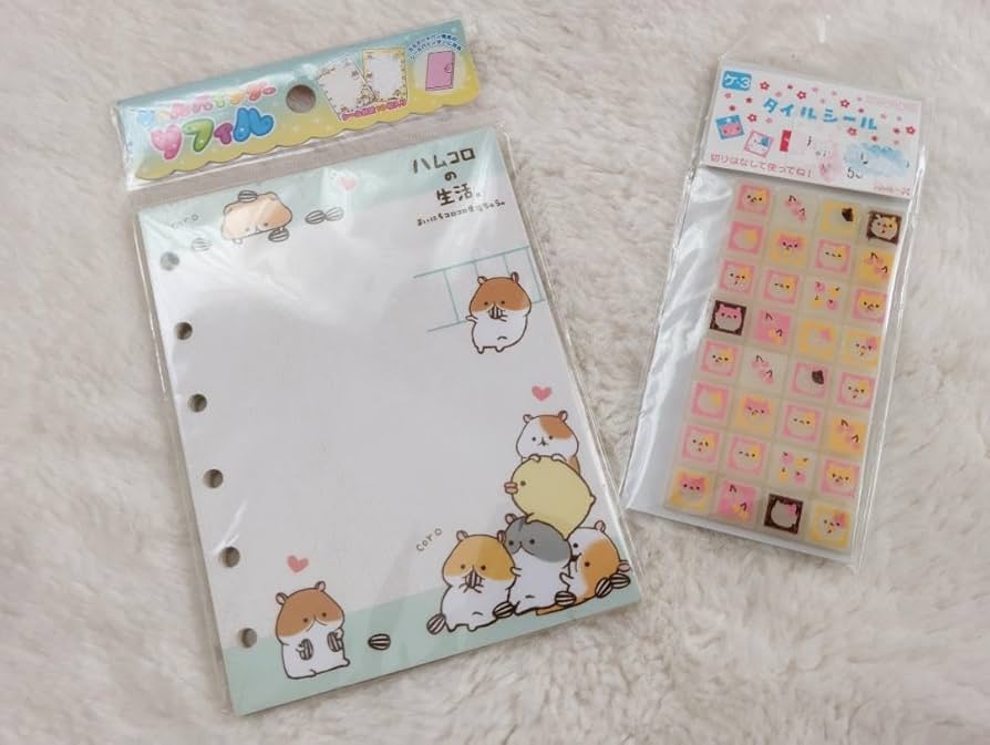 Amazon.co.jp: 平成レトロ ハムコロの生活 タイルシール ハムスター