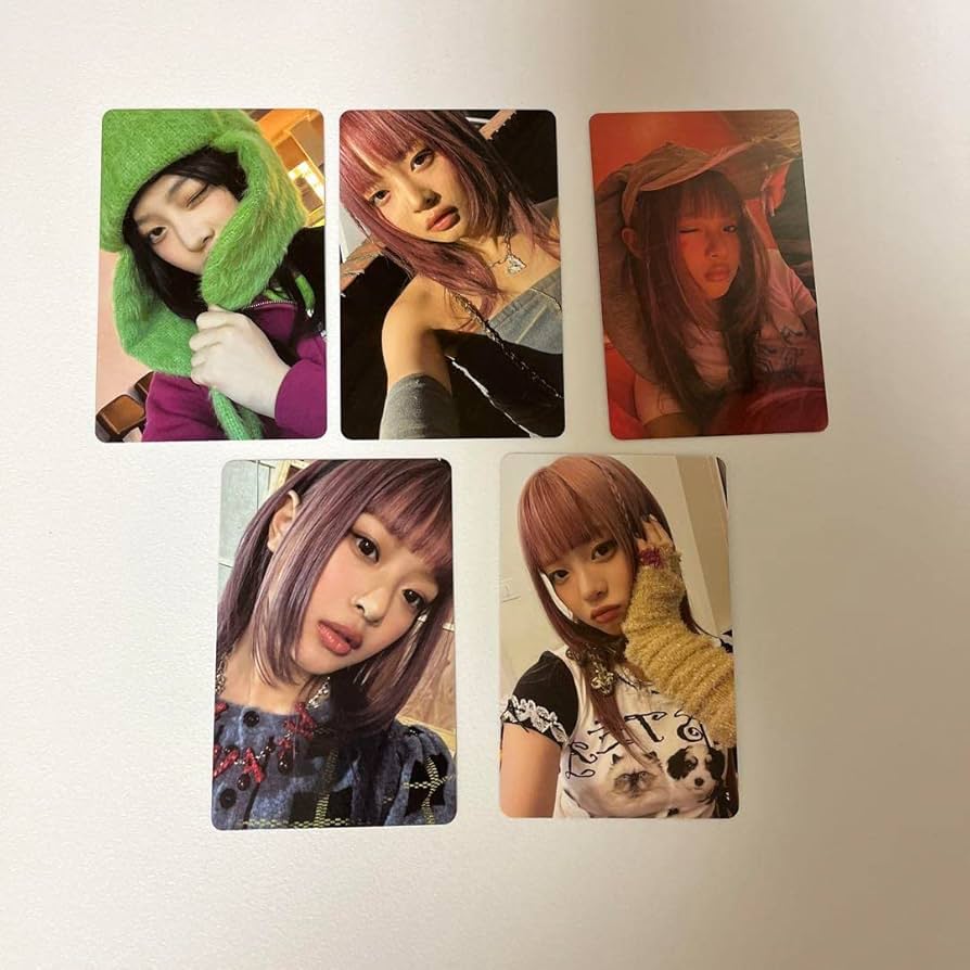 Amazon.co.jp: newjeans omgハニちゃん トレカ全種 : おもちゃ