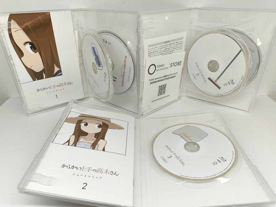 Amazon.co.jp: からかい上手の高木さん 1期 Blu-ray 全6巻 全巻収納BOX