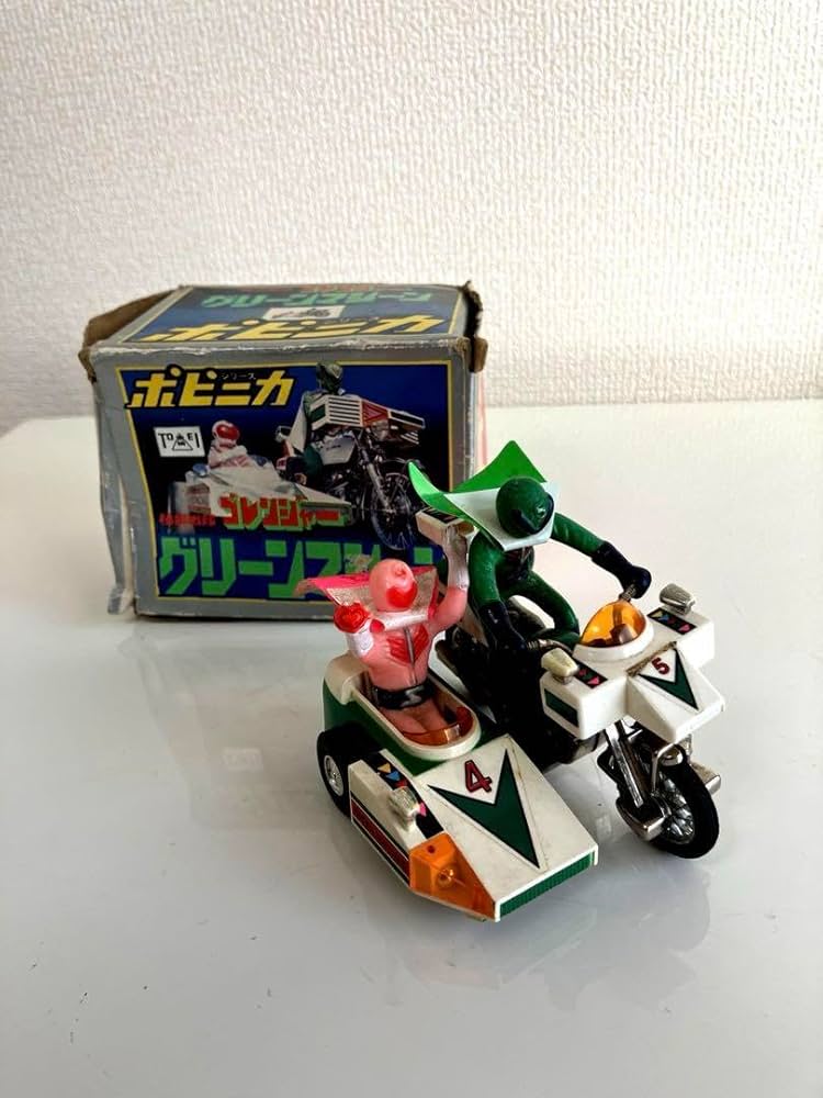 Amazon.co.jp: 当時物 秘密戦隊ゴレンジャー グリーンマシーン 超合金