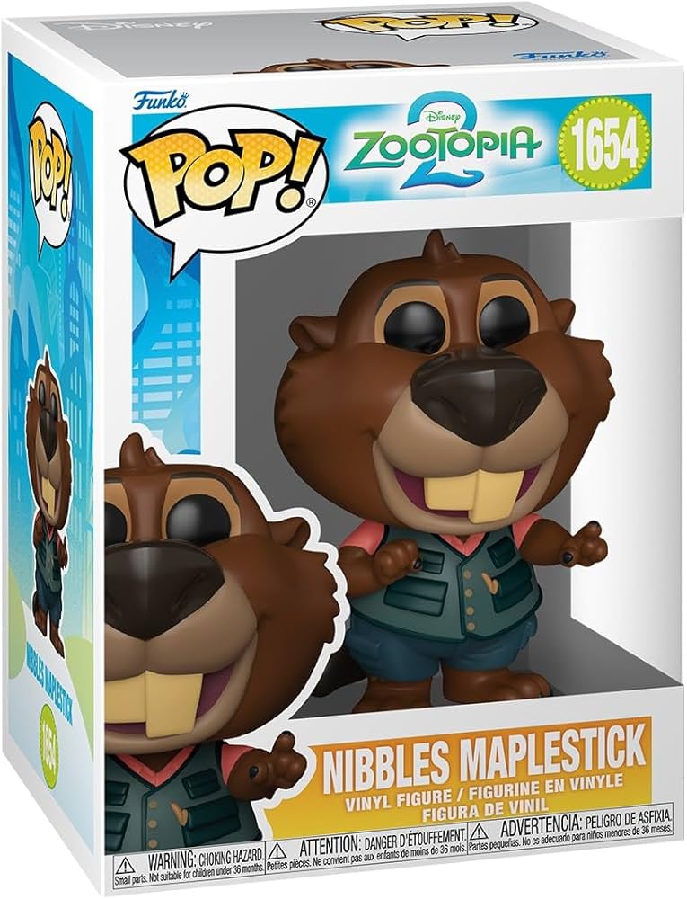 Funko Pop! Disney: Zootopia 2 - Nibbles Maplestick - Collectable