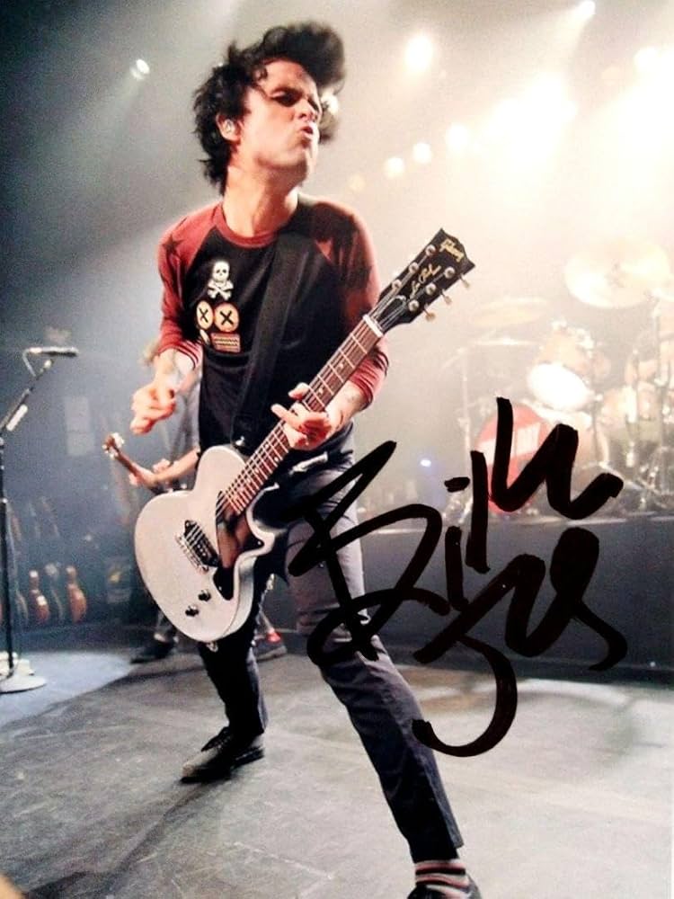 Amazon.co.jp: ビリー ジョー アームストロング直筆サイン入り2Lサイズ