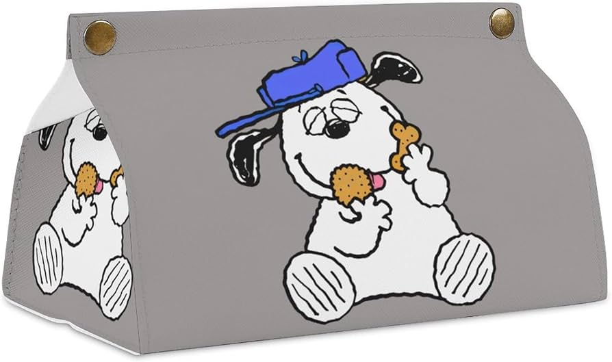 Amazon｜スヌーピー オラフ ティッシュボックス PUレザー ティッシュ