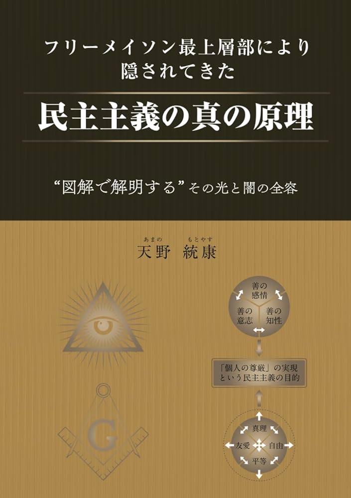 フリーメイソン最上層部により隠されてきた民主主義の真の原理 図解で