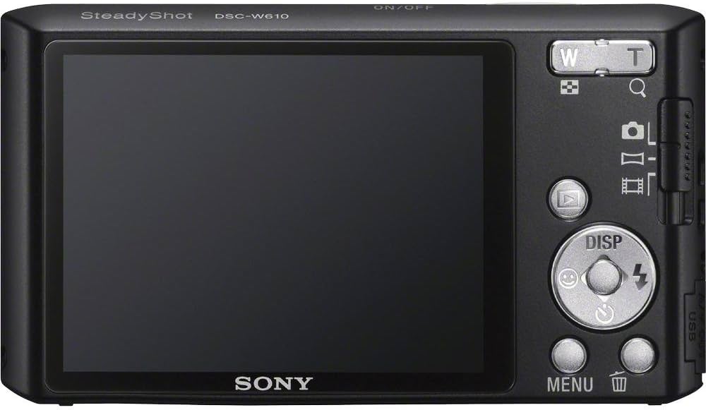 Buy Sony Cyber-Shot DSC-W610 14.1MP Point and Shoot Camera (Black