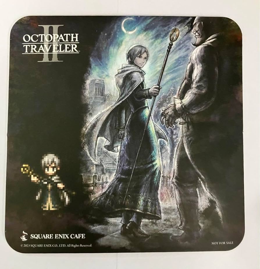 Amazon.co.jp: オクトパストラベラー2 コースター テメノス : ホーム
