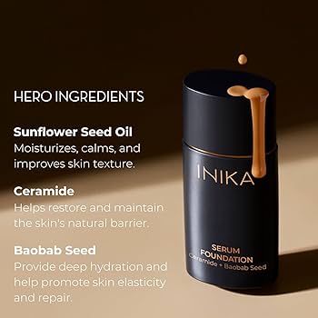 Amazon.com : Organic Serum Foundation | Vegan, Buildable Coverage