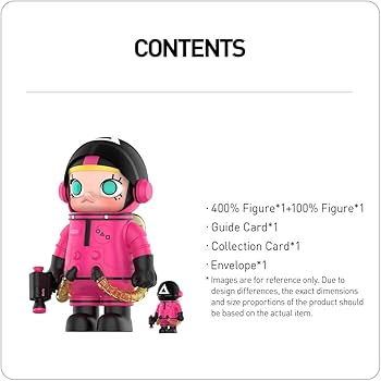 Amazon.co.jp: POP MART MEGA コレクション 400％+100％ SPACE MOLLY