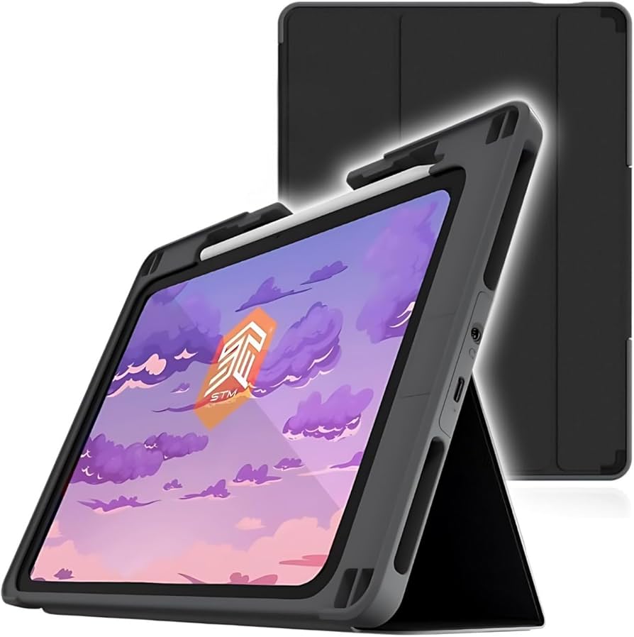 Amazon.co.jp: STM Goods Dux Ox - 超保護10世代iPadケース、統合3.5mm