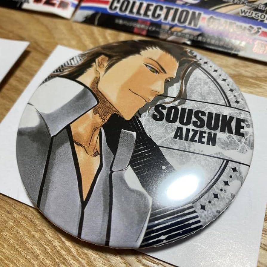 BLEACH 藍染惣右介 WJ50周年展 コレクション缶バッジ セット