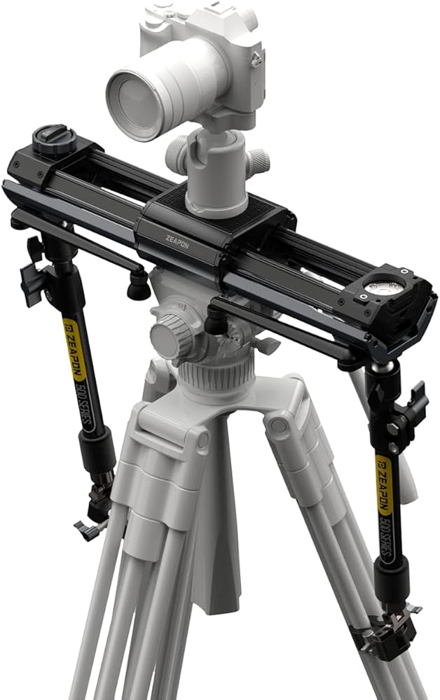 Amazon.co.jp: Zeapon Micro3 M500 手動式カメラスライダー ダブル