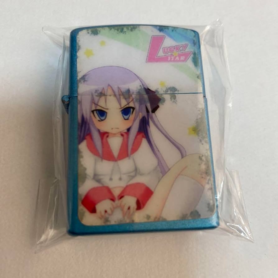 Amazon.co.jp: らきすた 美少女 パンチラ オイルライター 風 BJ23 : ホビー