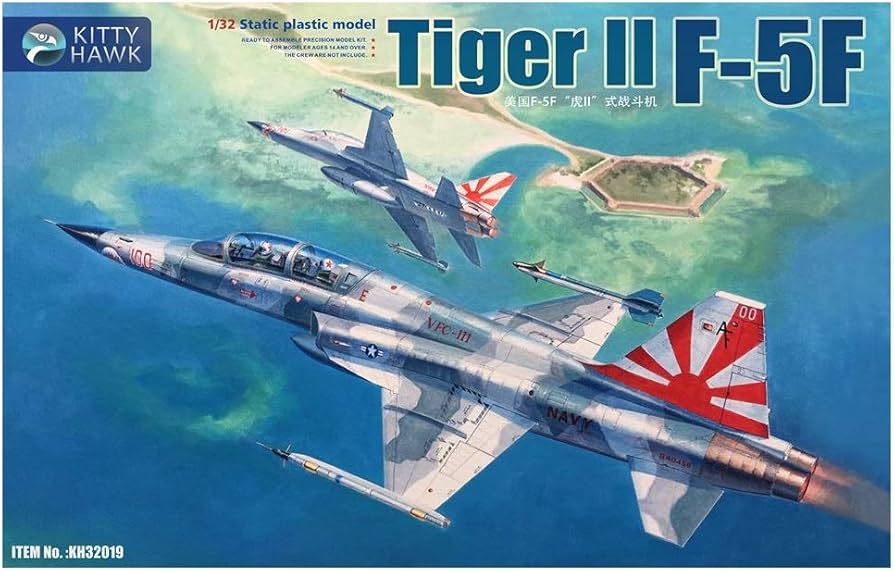Amazon | キティホークモデル 1/32 アメリカ海軍 F-5F タイガー2