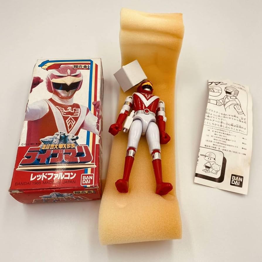 Amazon.co.jp: 超獣戦隊ライブマン レッドファルコン 超合金 / 1988年