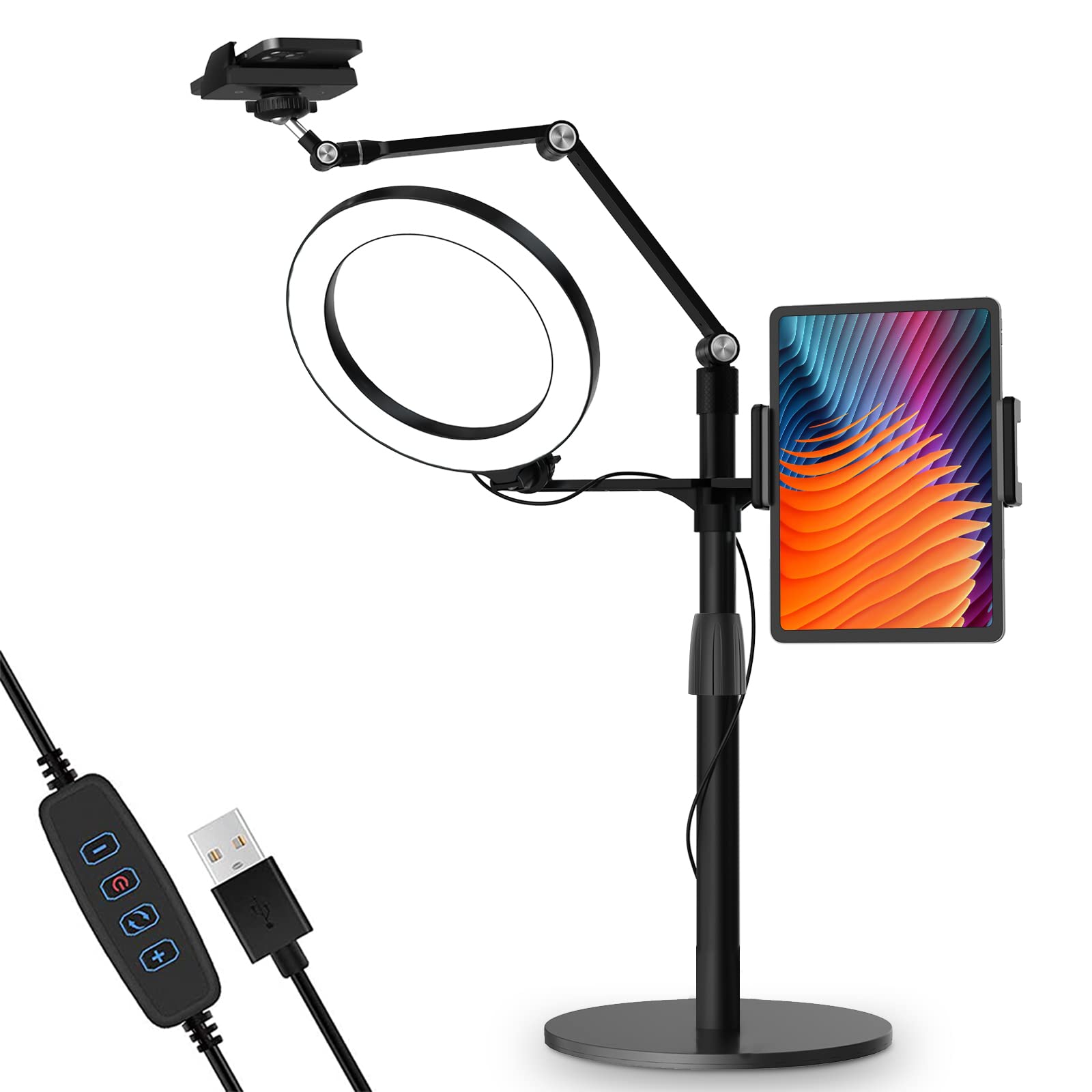Amazon.com : viozon 3-in-1 Selfie Desktop Live Stand, Height