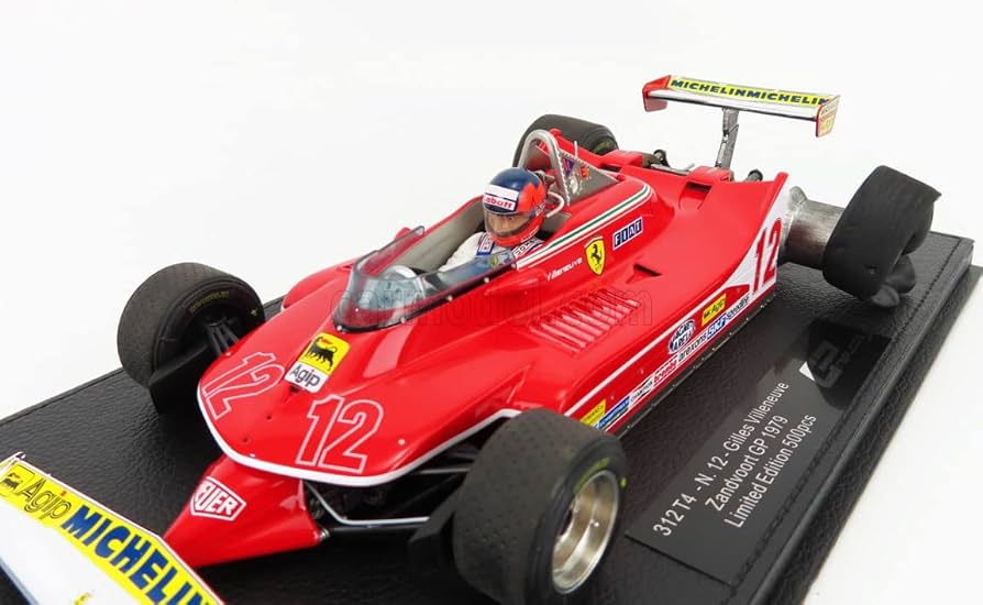 Amazon | GP REPLICAS 1/18 フェラーリ F1 312 T4#12 オランダGP 1979
