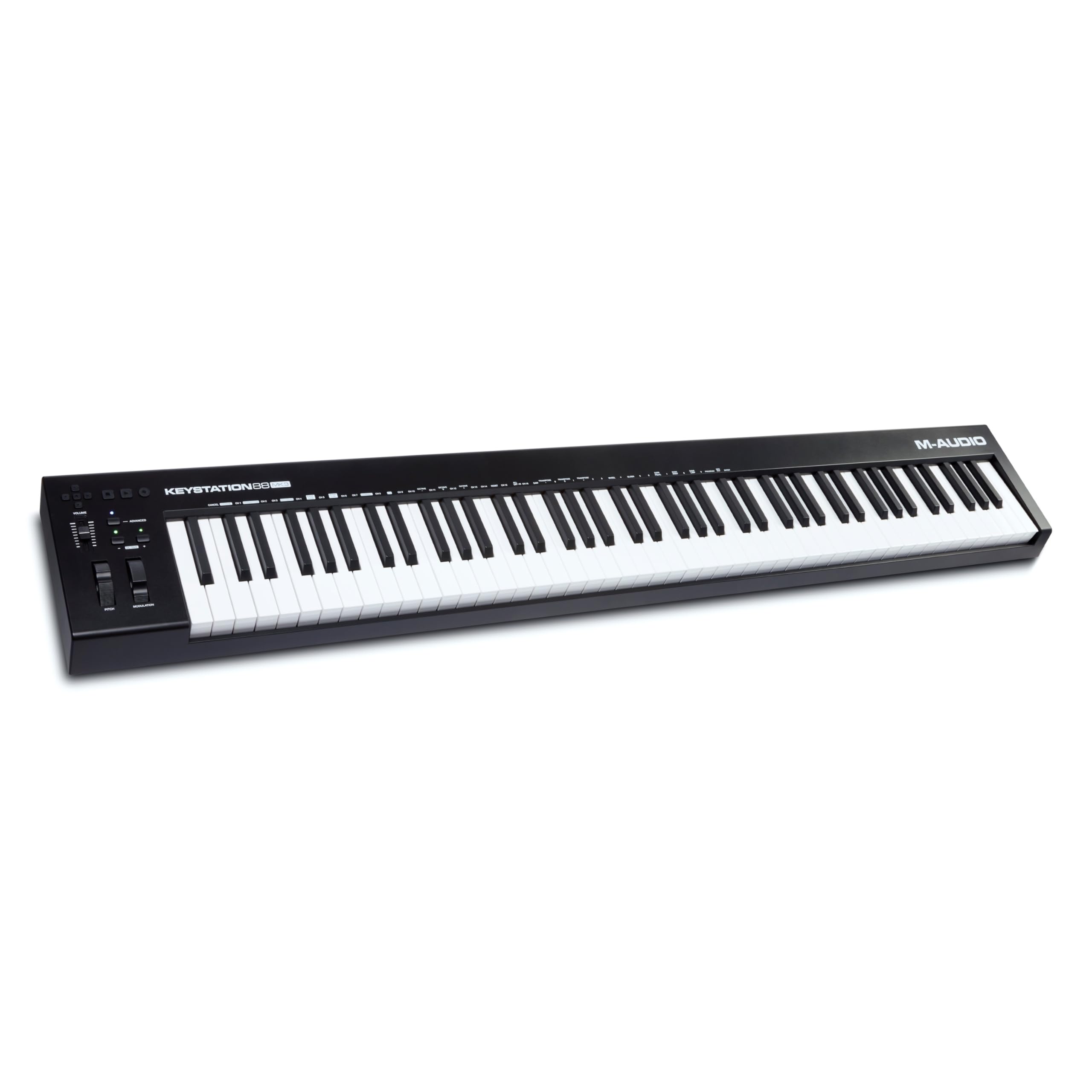 Amazon.com: M-AUDIO Keystation 88 MK3 88 Key Semi Weighted MIDI