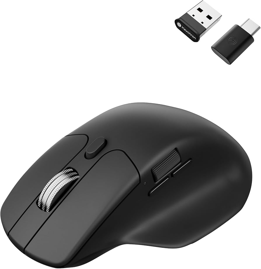 Amazon.com: Keychron M6 Silent Wireless Gaming Mouse, 1000Hz