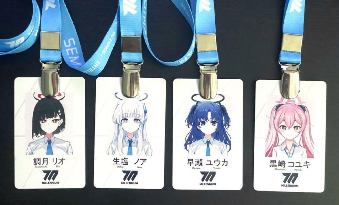 Amazon.co.jp: セミナー 学生証 ブルアカ 雪 c103 : ファッション