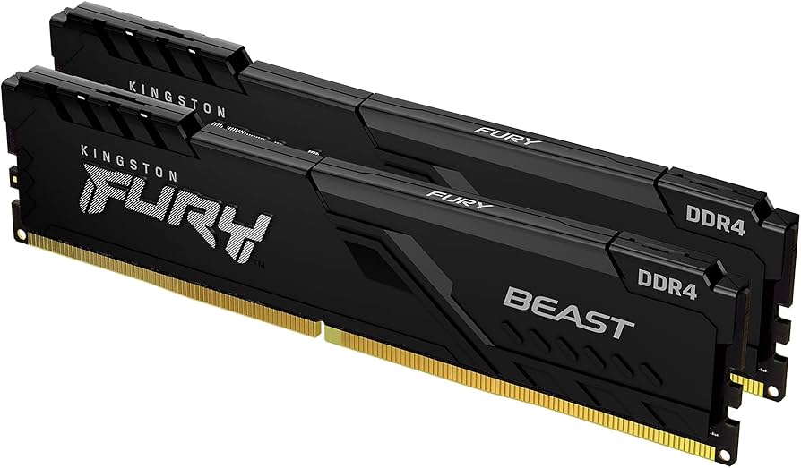 Kingston FURY Beast 32GB (2x16GB) 3200MHz DDR4 CL16 Desktop Memory