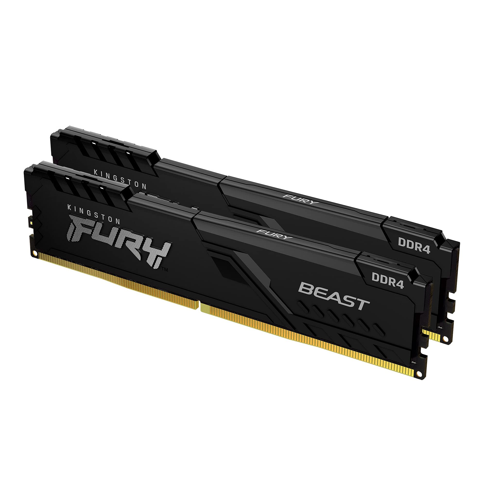 Kingston Fury Beast 16GB (2x8GB) 3600MHz DDR4 CL17 Desktop Memory