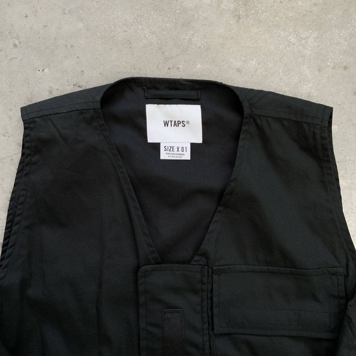 Amazon.co.jp: Sサイズ 22AW WTAPS HAGGERZ VEST COTTON. POPLIN
