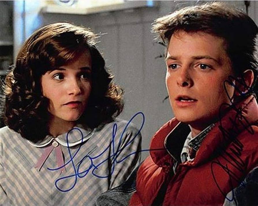 リー・トンプソン 直筆サイン入り写真 認証書付 バック・トゥ・ザ