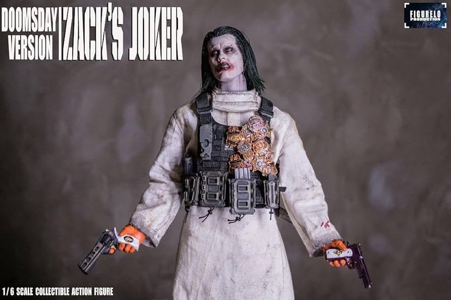 Amazon.co.jp: FIGURELO Production 1/6 Zack'S JOKER 未開封 検