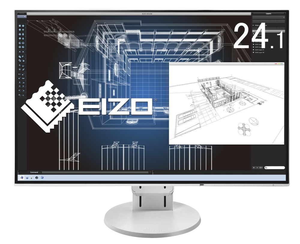 Amazon.co.jp: EIZO FlexScan 24.1インチ ディスプレイ モニター