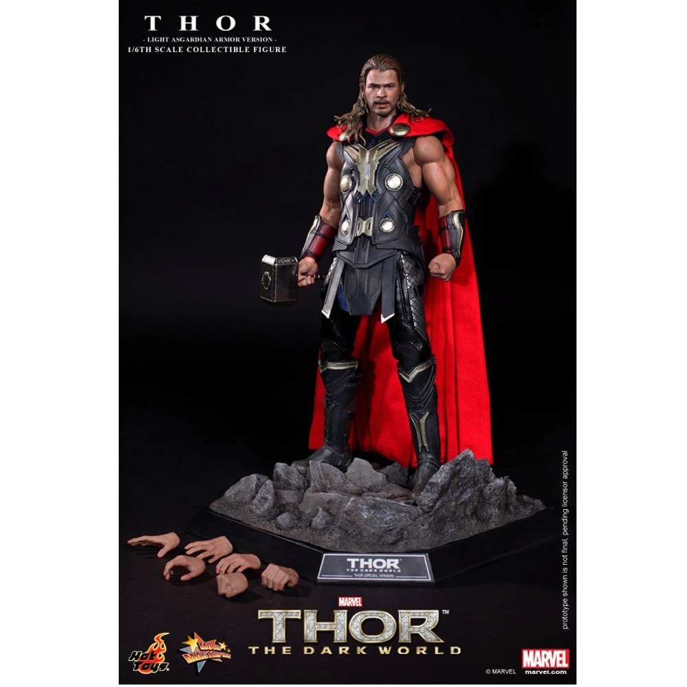 Amazon.com: Thor Light Asgardian Armor Dark World 1/6 Scale Hot