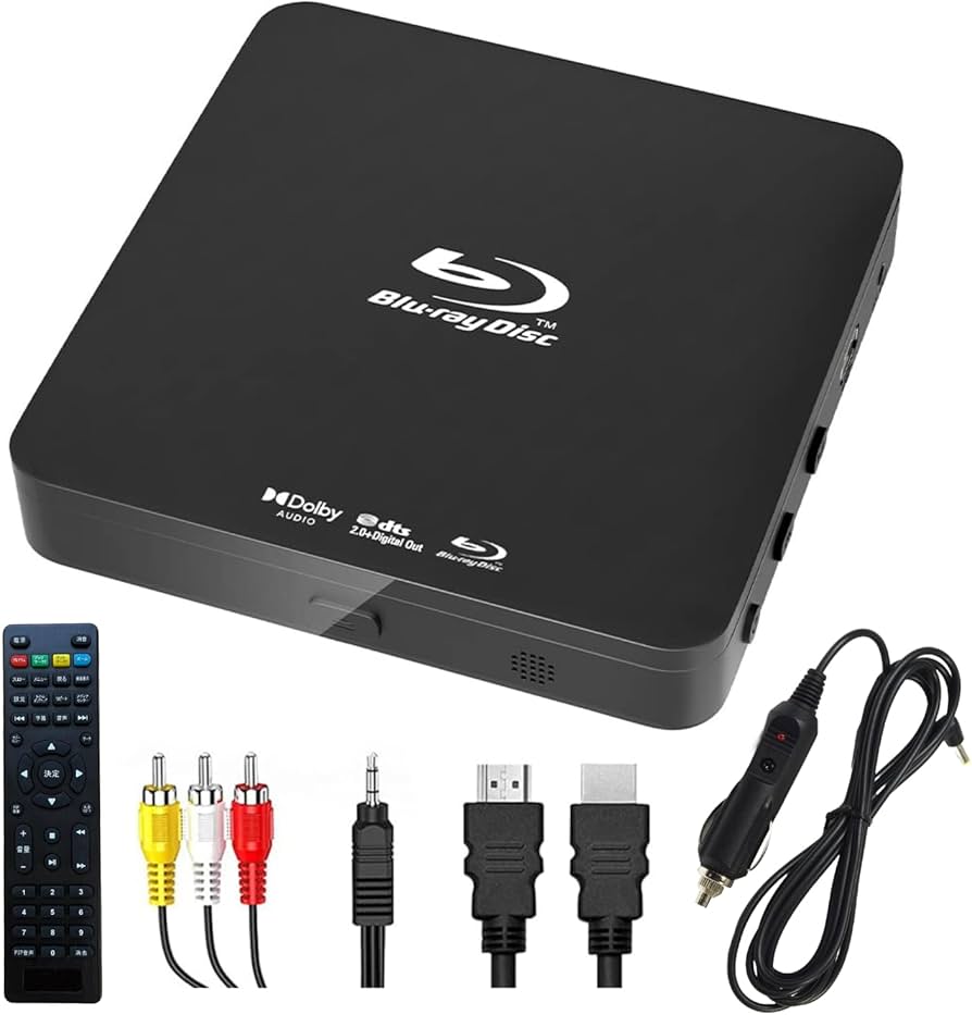 Amazon | ポータブルブルーレイプレーヤー DVDプレーヤー Blu-ray