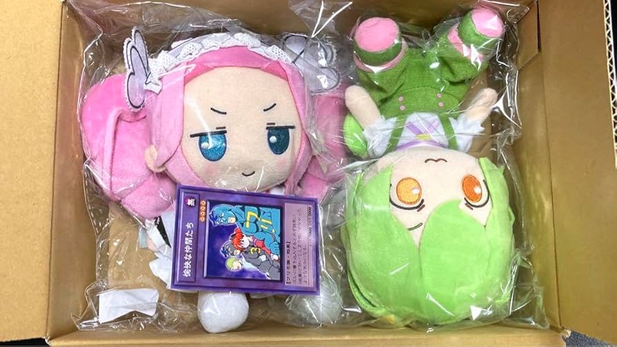 Amazon.co.jp: AHS ずんだもん 四国めたん おすわりぬいぐるみセット