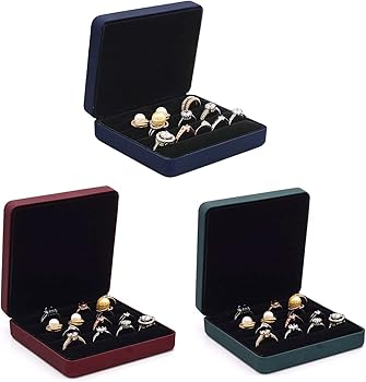 Amazon.co.jp: FENOHREFEリングオーガナイザー 小ボックス ポータブル