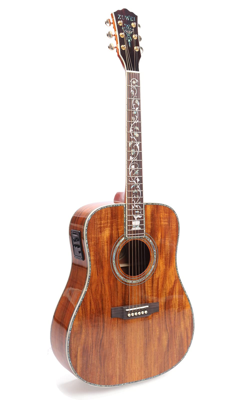 Amazon | ZUWEI KA200E シリーズ ZWD45 フルアカシア アコースティック