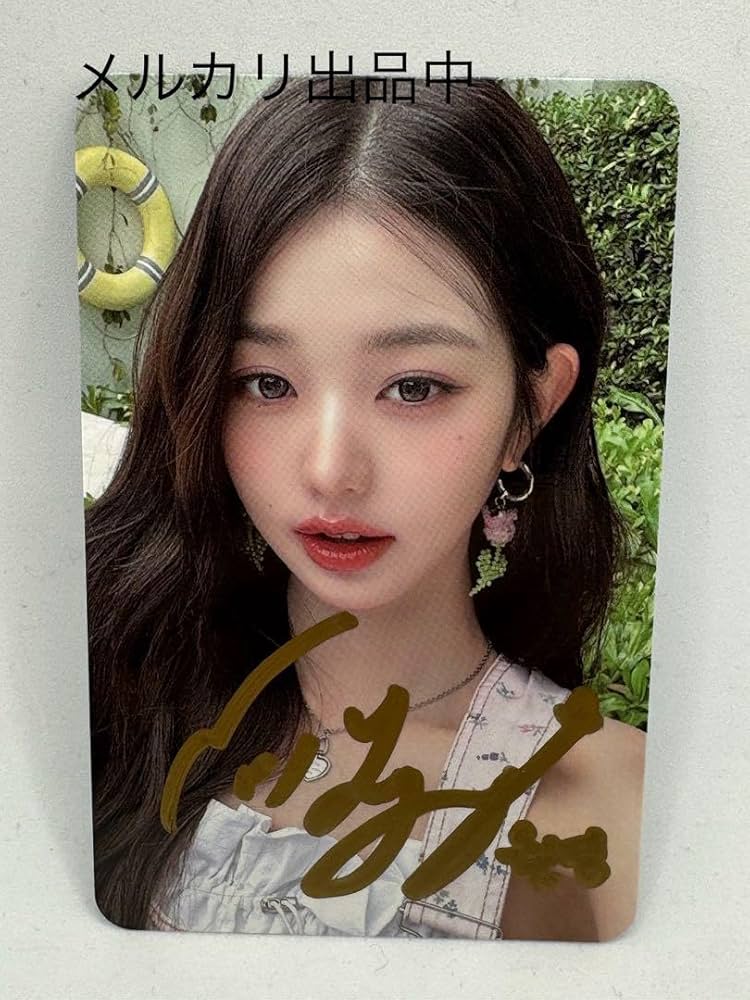 idle 7/15 上海サイン会 入場限定 特典トレカ ミヨン idle 7/15 上海