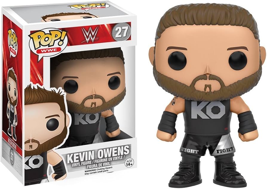 Amazon.com: Funko POP WWE: Kevin Owens Action Figure : Toys & Games