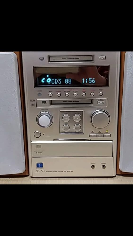 Amazon | DENON CD/MDシステムコンポ 木目 D-MG33-M | Denon