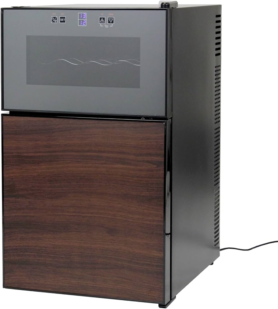 Amazon.co.jp: 2ドアワインセラー24本収納 BCW-69DD : ホーム＆キッチン