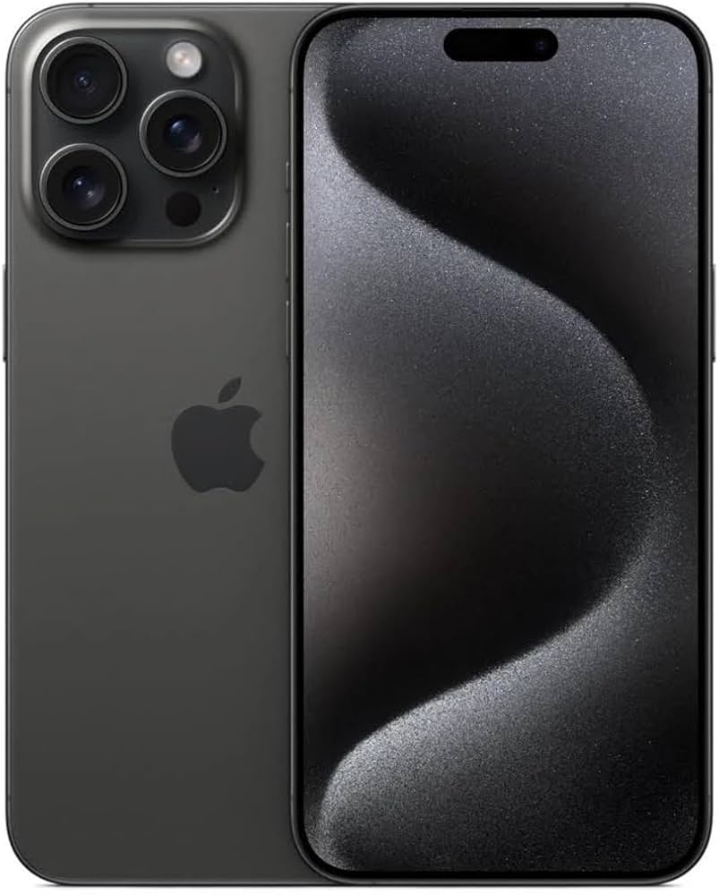 Amazon.com: Apple iPhone 15 Pro Max, 256GB, Black Titanium