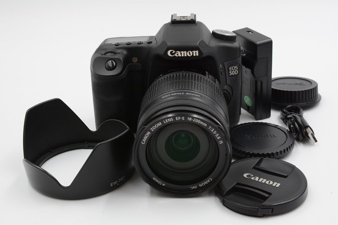 Amazon.com : Canon EOS 50D 15.1MP Digital SLR Camera with EF-S 18