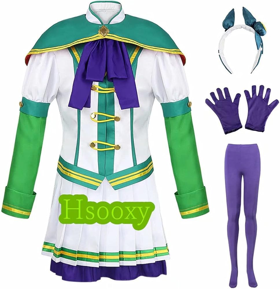 Amazon.co.jp: [Hsooxy] ウマ娘 コスプレ衣装 サイレンススズカ