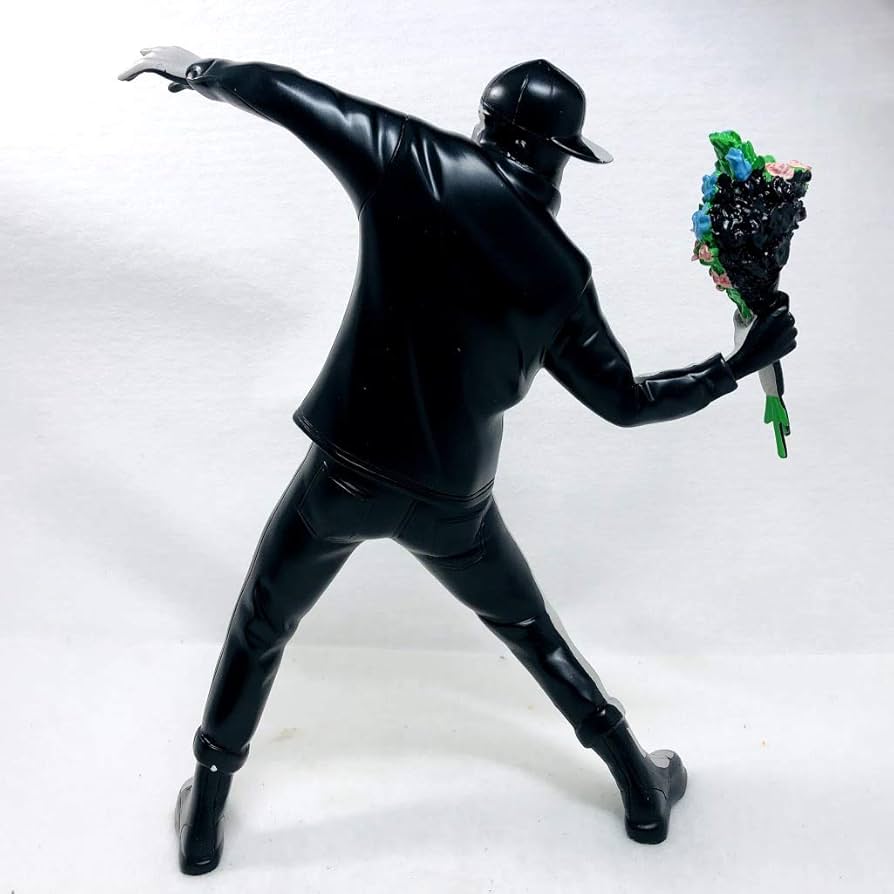 Amazon.co.jp: BANKSY FLOWER BOMBER フラワーボンバー フィギュア