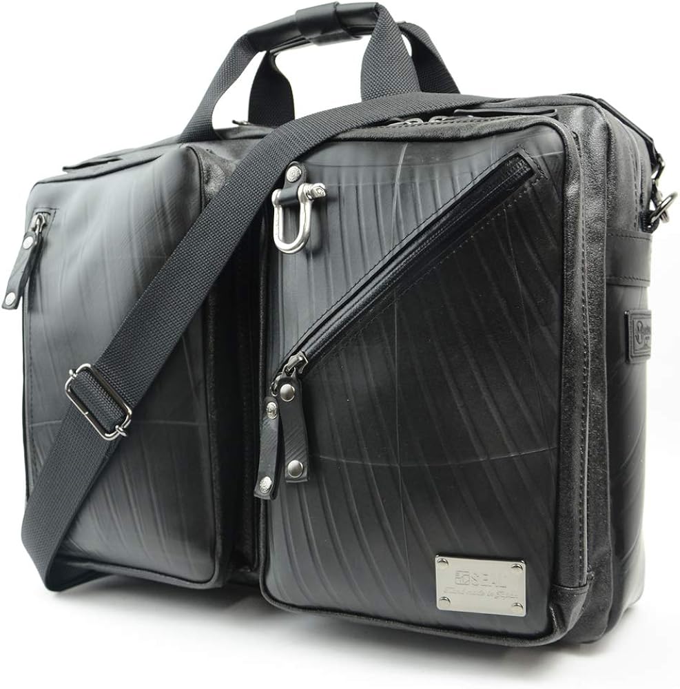 Amazon.co.jp: [Seal] 森野帆布 x ビジネスバッグ 止水ファスナー 防水